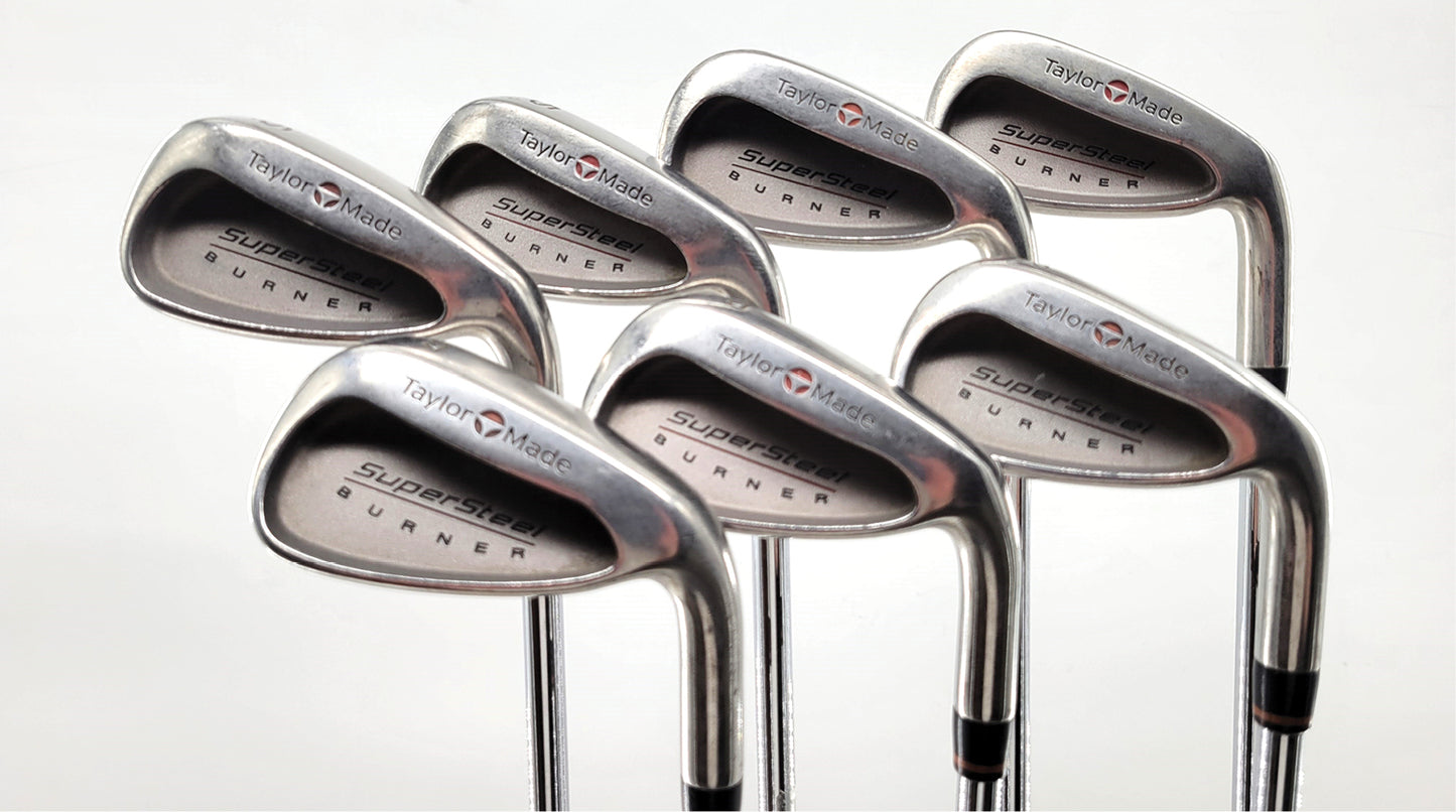 Taylormade Burner Supersteel Iron Set (Missing 7 iron)